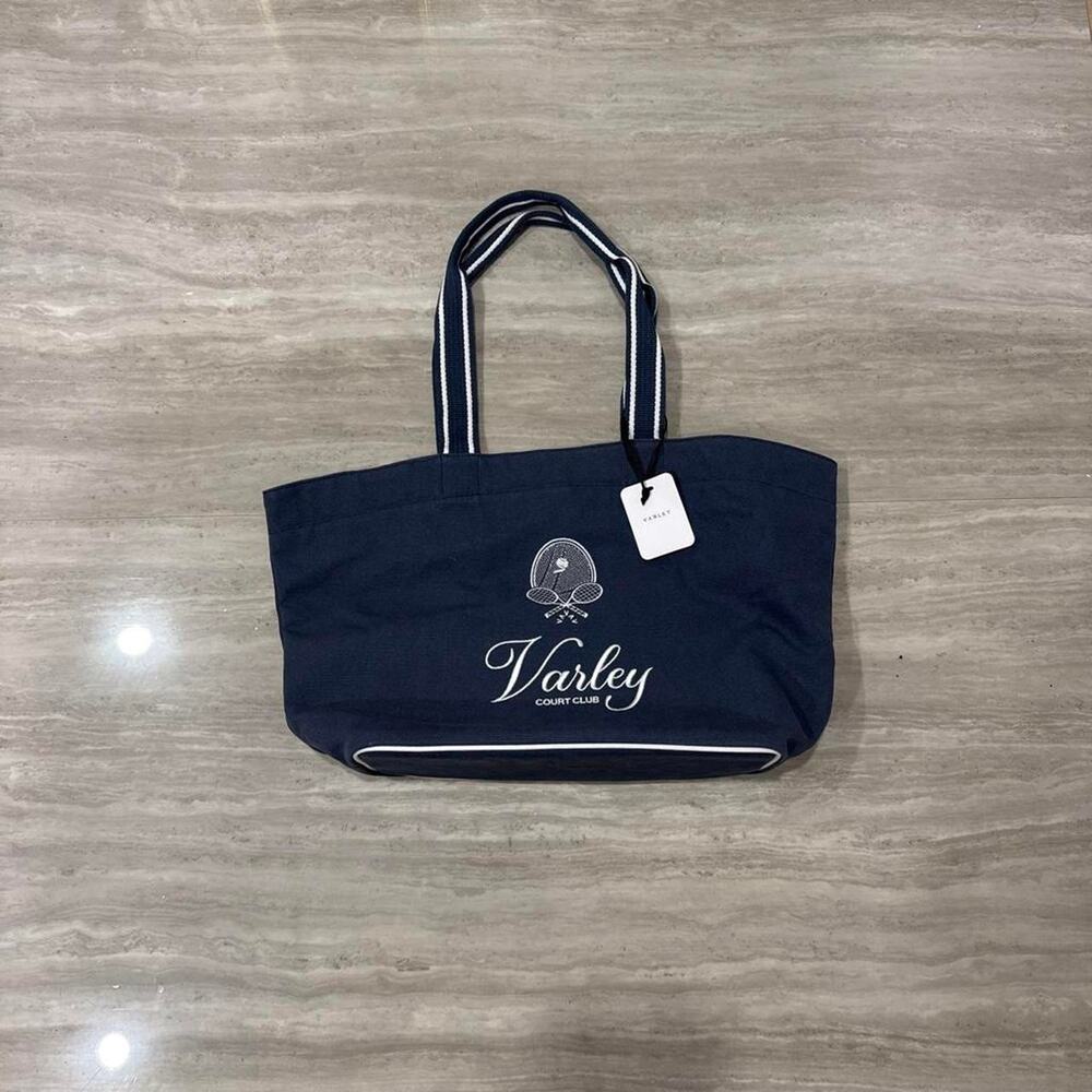 Varley robinson canvas club tote